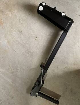 S-365768 Mopar 2 Bike Rack For Trailer Hitch Model Fits 1 Inch Receiver