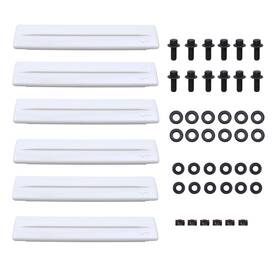Motoku 75596-35020 Roof Rack Delete Removal Kit Drip Molding Hole Cover Bolt For Toyota Fj Cruis