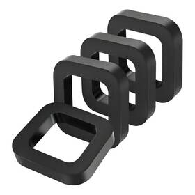 Muqida-5601tv Muqida 4 Pcs Hitch Receiver Silencer Pads Trailer Hitches Rubber Cushion For 2 Inch