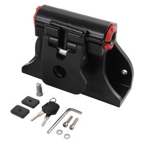 Nira-k020 Nirakoka Locking Thru-axle Track Fork Mounts - Securely Holds All Bicycles For Truck