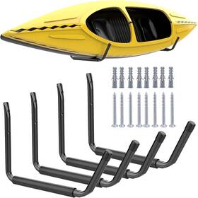 No 722402596867 4-pack Wall Mount Kayak Storage Racks No 722402596867 4-pack Wall Mount Kayak Storage Racks