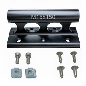 Odier 797505681192 Bike Block Fork Mount Adapter For Car Rack Van Truck Bed Indoor Storage 15mm