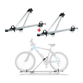 Omac 683828968565 2pcs Pro Bike Carrier Roof Mount Aluminum Bicycle Rack Cycling Car Truck Suv