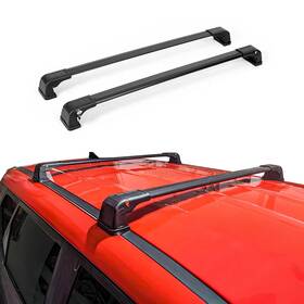 Amz4692926b-1 Omac Roof Rack Cross Bars Carrier Aluminium Fits Mazda 3 Sedan 2010-2013 Black 2