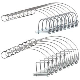 Om-us-00458 Ownmy 16pcs Square And Arched Trailer Coupler Pins Hitch With Quick Re