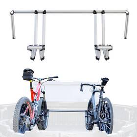 2b-1f1r Pipeline Racks 2 Bike Rack For Truck Bed - Ideal Fit Sub-compact Models Standa