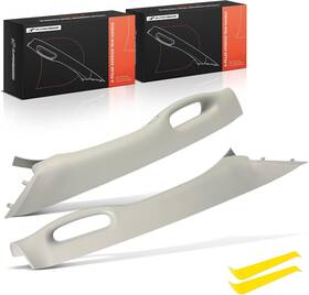 Premiumpartswhosale Apapt028 1 Pair A Pillar Grab Handle Interior Trim - Compatible With 2002-2010 Dodge Ram
