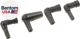 47431 Products Soft Elbow Vacuum Tubing Connector Assortment 4 Piece Universal Fit