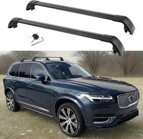 Au-bk0086 Psler Roof Racks Cross Bars For Volvo Xc90 2018-2025 With Metal Anti-theft Lock