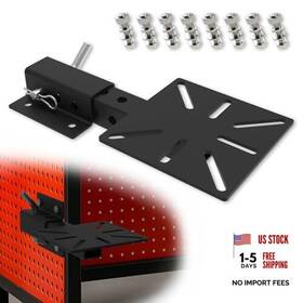 Pyswex Direct Hvm001 Hitch Vise Mount Heavy-duty Bench Grinder Stand And Trailer Plate