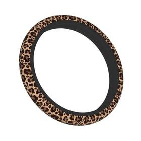 Car1420 Qilerongrong Co.ltd Steering Wheel Cover Cheetah Universal Car Covers For Leopard