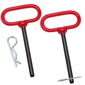 Gb240510-404 Qjaiune 2pcs Lawn Mower Trailer Hitch Pin 3/8 X 4 Inch Gate Heav