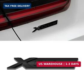 Qomago 726047864992 1pcs Xdrive Emblem Badge Sticker Bright Black Compatible With 1 2 3 4 5 Series X