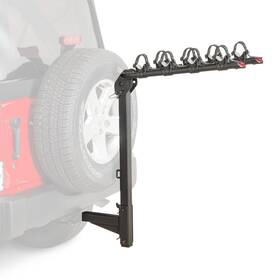 92034-1001 Quadratec 4 Bike Folding Rack - Compatible With Any 2-inch Receiver Hitch Holds