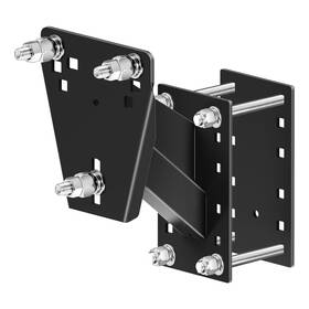 Bytj02-7.11 Qualward Spare Tire Mount Bracket For Trailer And 3 Nut 4-7.1inch Black Bytj02-7.11 Qualward Spare Tire Mount Bracket For Trailer And 3 Nut 4-7.1inch Black