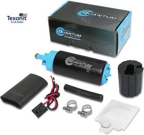 Quantum Fuel Systems 711181562200 Qfs 255lph Performance Pump With Installation Kit - In-tank Universal Fit In