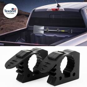 Quickfist 744110468427 Shovel Holder For Truck Quick Release Rubber Clamp Mount And Axe Fo