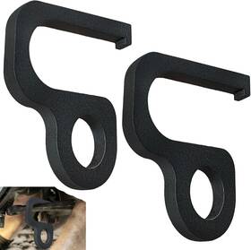 Qwe 445044353355 2 Pcs Lower Control Arm Prying Tool Suspension Specialty Bushing Black New