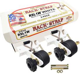 Rsl1w-k8j-c Rack-strap 2 Pack The Original Ladder Tie-downs Right Angle Mounting Bracket R