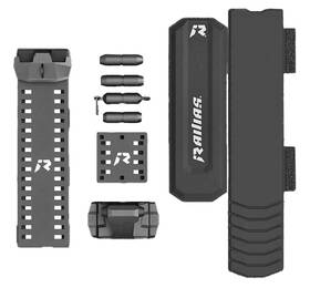 Rg3402 Railias Essential Truck System Short Sportrail Black Nls
