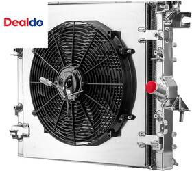 Cub-a-2218 Realcooling Parts 3 Row Radiator For 2007-2018 Jeep Wrangler Jk V6 3.6l 3.8l 2008 2009 2010 2011 2