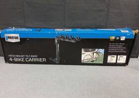 Cqt63144 Reese Explore Hitch Mount Tilt-away 4-bike Carrier 042899005148 - Cib