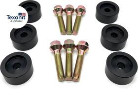 Ro-1038a Region Offroad 1 Inch Transfer Case Drop With Skid Plate Bolts Compatible Jeep
