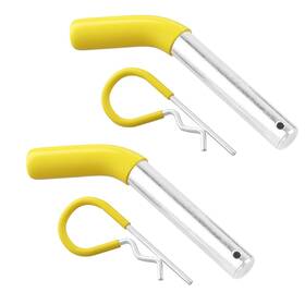 Retrue 974926481189 Trailer Hitch Pin And Clip 2 Pack Rust Proof Galvanized Steels 5/8 Inch Diamete Retrue 974926481189 Trailer Hitch Pin And Clip 2 Pack Rust Proof Galvanized Steels 5/8 Inch Diamete