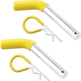 Rpc001y-2p Retrue Trailer Hitch Pin And Clip 2 Pack Rust Proof Galvanized Steels Yellow Rpc001y-2p Retrue Trailer Hitch Pin And Clip 2 Pack Rust Proof Galvanized Steels Yellow