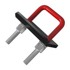 Rettun 656114539556 Hitch Tightener For 1.25 Inch And 2 Hitches Anti Rattle Stabilizer Rubber Coated