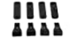 Dk436 Rhino Rack 2500 Roof Pad And Clamp Kit Set Of 4