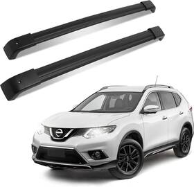 41948 Richeer Roof Rack Cross Bars For 2008-2016 Nissan X-trail Carrying Luggage Kayak