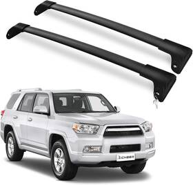 Am42319 Richeer 220lbs Roof Rack Cross Bars For 4runner 2010-2024 With Side Rails Heavy Duty