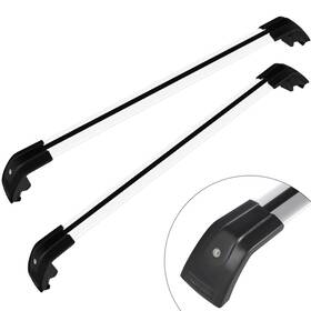 Roadfar 824917644979 Roof Rack Aluminum Top Rail Carries Luggage Carrier Fit For 2013 2014