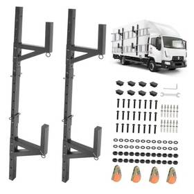 X007 Roadgive Adjustable Trailer Ladder Rack Side Mount Heavy Duty Steel