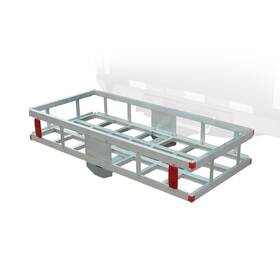 Rockland 805089689807 Aluminum Hitch Cargo Carrier 500 Lbs Capacity 47.2 Inch X 20.6 6.6 Fits 2 Recei