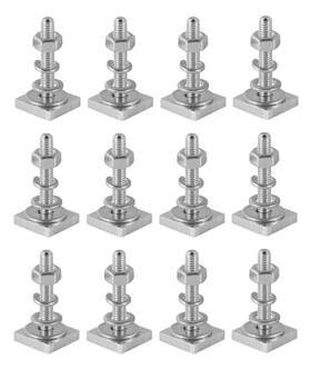 Aut-bol-4 Roicaholy Roof Bike/ski/awning Rack T-slot Bolts Flush-mounted Suv Rv Rooftop Cargo Ca