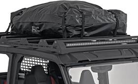 Rough Country 840269946776 Roof Mounted Cargo Bag - 15 Cu.ft. Weatherproof Includes Storage
