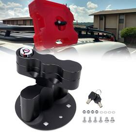 Us-occ067-bk Rulline Rx-dlx-pm Pack Mount Lock With Bracket Cargo Racks Double Locking Fit For Sta