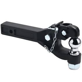 Nt000009 Rumith 15 Ton Pintle Trailer Hitch For 2 Inch Receiver 33 000 Lbs Black