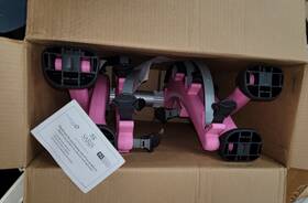 801p Saris 012527004041 New In Box Pink Cancer Research Bones 3 Trunk Mount Bike Rack Very Rare 801p Saris 012527004041 New In Box Pink Cancer Research Bones 3 Trunk Mount Bike Rack Very Rare