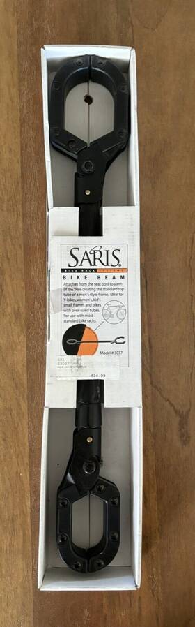 Saris 012527030378 Bike Beam #3037 Ideal For Women S Y-bikes Kid Oversized Tubes