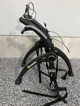 803b Saris Bones Car Bike Rack Trunk Or Hitch Carrier Mount 2-4 Bicycles