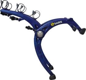 Sar803b Saris Bones Ex Trunk Bike Rack For Car Mount 3 Bikes Blue Sparkle
