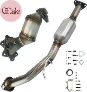 Hdci06-1.3 Sarotin Front&rear Catalytic Converter Compatible With Honda Civic 2006 2007 2008 2009 2