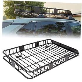 Go-2286 Scarman Llc 67 Inch X 39 5.1 Roof Rack Cargo Basket 250lbs With Extension Heavy Duty