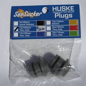 Ba1423-silver Seasucker Sea Sucker Huske Universal Fork Mount Plugs 12x100mm Thru Axle Ba14 Silver Pair