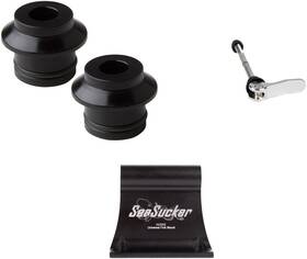 Ba1428 Seasucker Huske Plugs Thru-axle Adaptors - With Skewer 9x100mm