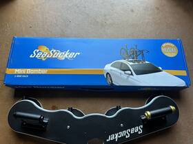Mk1076 Seasucker Mini Bomber Max Suction Roof Window Bike Rack Kit Incl. Huske Plugs