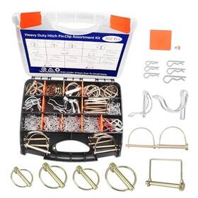 Js-gjb02 Selvora 202pcs Hitch Pin Trailer Pins Clip Assortment Kit